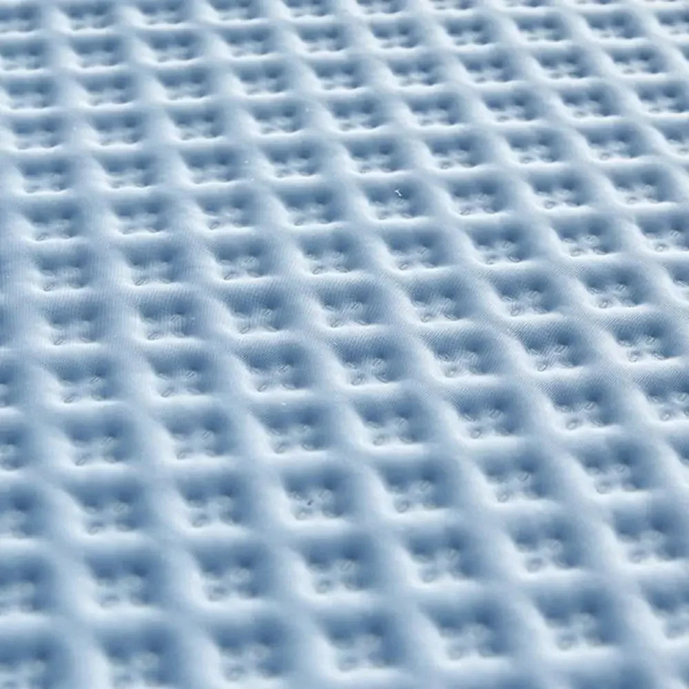 Breathable Cooling Mattress Comfortable Washable Ice Silk Bed Mat Pad Soft Skin-friendly Summer Sleeping Mat Household