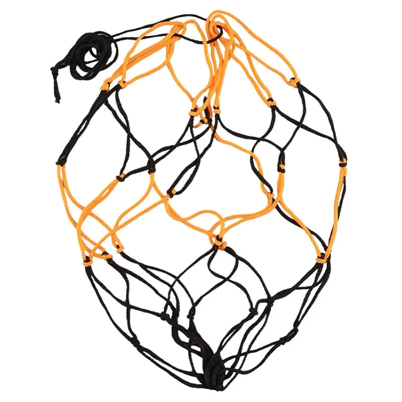 Ball Net Bag Net Bag Mesh For Soccer Ball Basketball Soccer Outdoor Football Standard Drawstring Volleyball Closure
