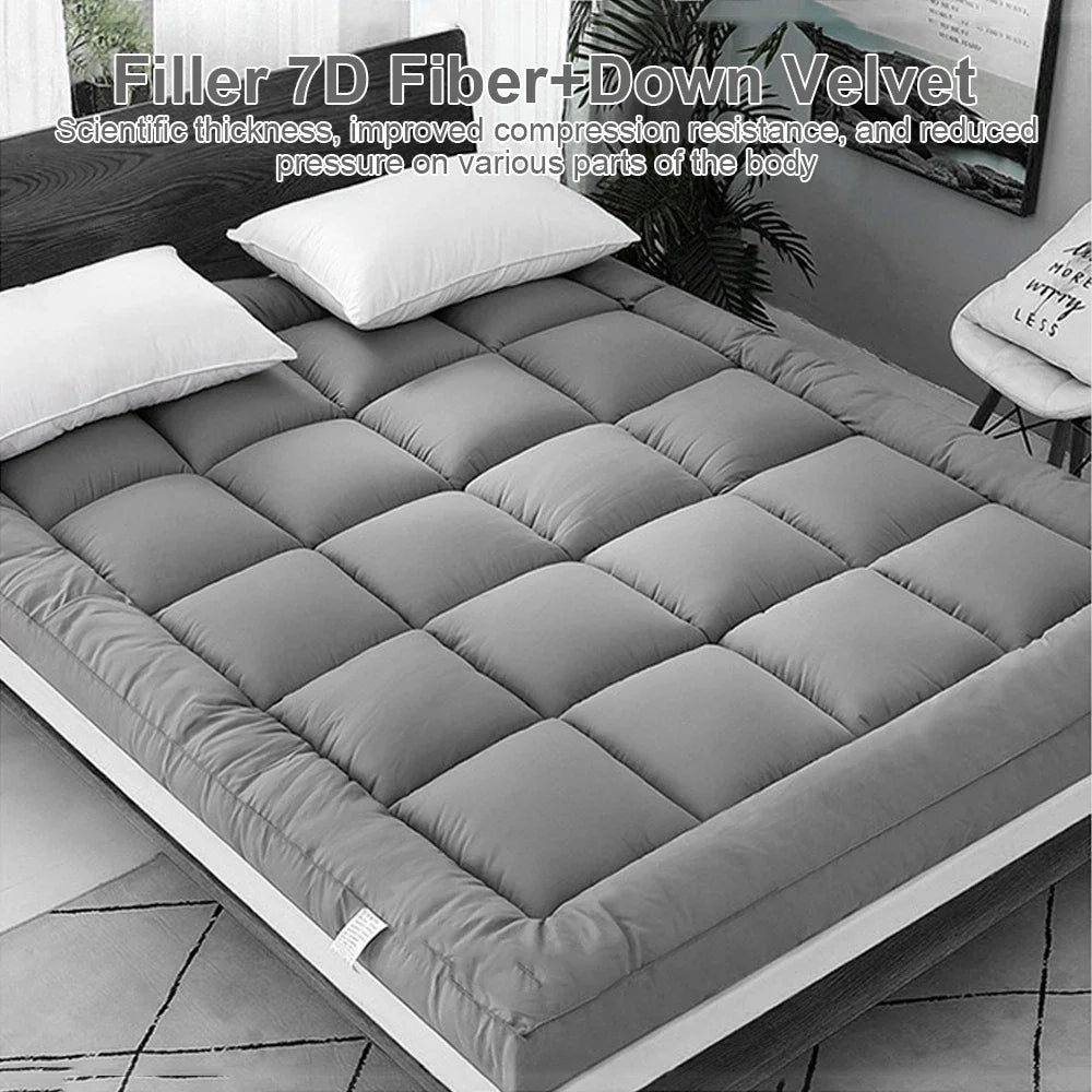 HOTEL QUALITY MATTRESS TOPPER 4INCH / 10CM THICK TOPPERS SINGLE DOUBLE KING ALL SIZE