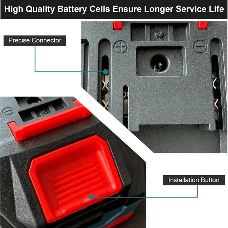 18V 21V 6.0 9.0 12.0Ah Rechargeable Lithium Battery For Makita 18v Power Tools Cordless Wrench Saw Drill Grinder Screwdriver .