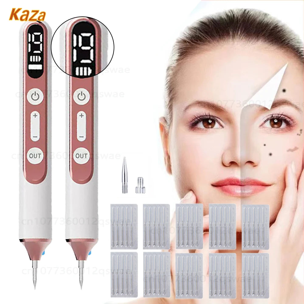 Skin Tag Remover Wart Eliminator Laser Plasma Pen Papillomas Electric Freckle Dark Spot Mole Removal Skin Tag Remover Pen