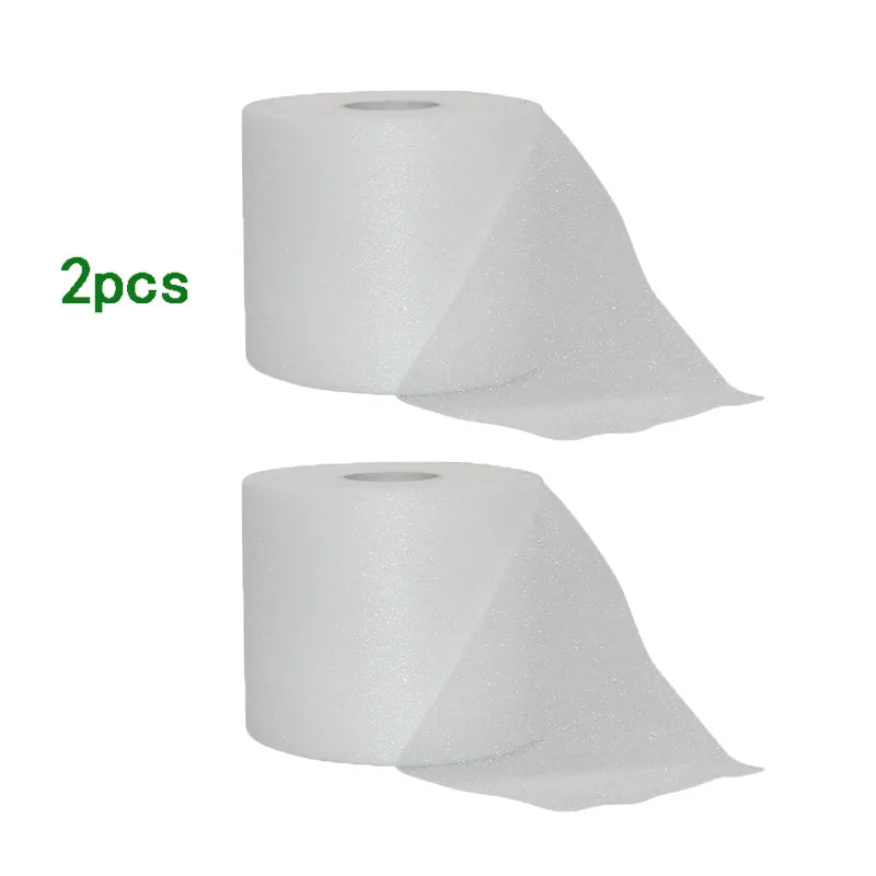 2 Roll 40M Underwrap Foam Tape Athletic Pre-wrap Tape Elastic Breathable Soft Protective Bandage Reduce Allergy Discomfort