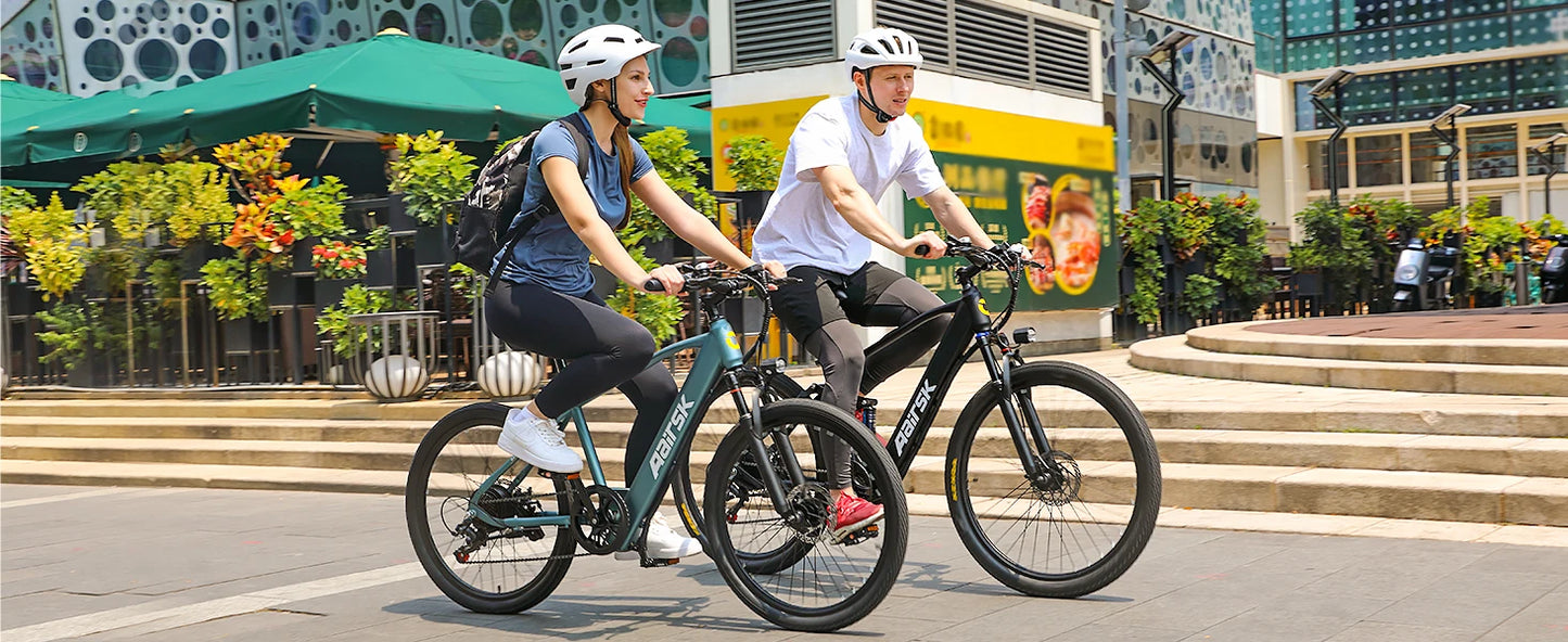 Aairsk GT900 Ebike 250W Motor 36V13AH Battery Electric Bicycle Mountain 26''Off-road Full Suspension Adult Electric Bike