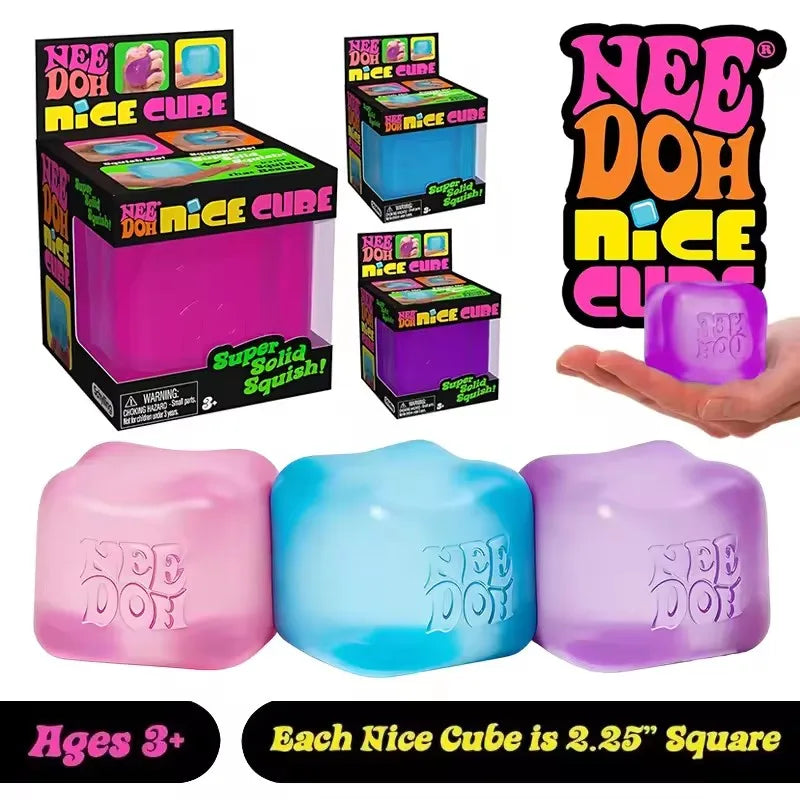 2026 Nuevo Schylling Needoh Nice Cube, Sensory Toys, Stress Relief Blocks, Stress-Relieving Puzzles, Pressure Relief, Children's