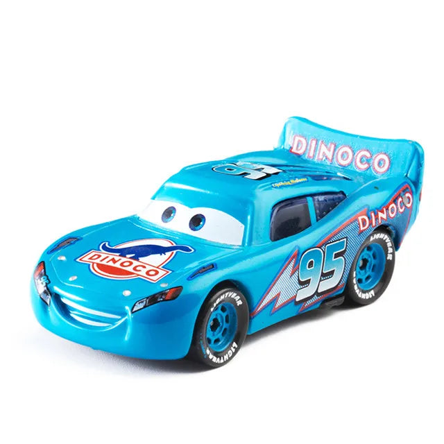 Cars toy Pixar Cars Toy Lightning McQueen Jackson Storm Mater Sally Sheriff 1:55 Diecast Model Car Toy Children Birthday Gift