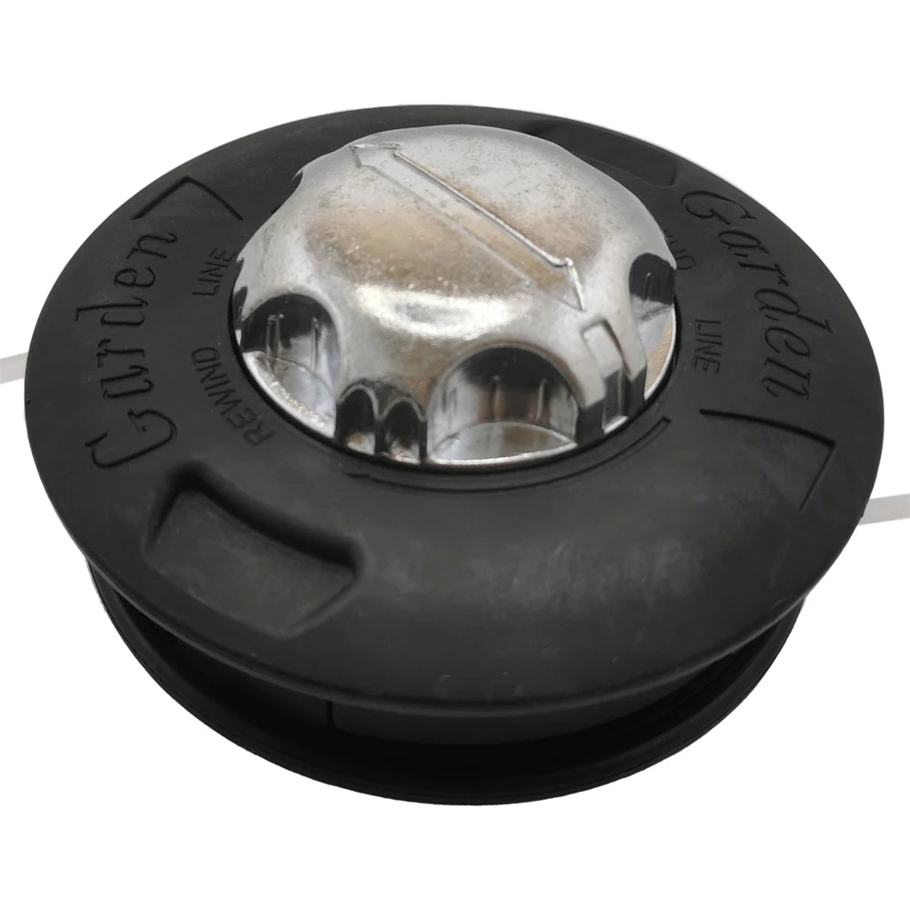 M10 Aluminum Head Nylon Grass Trimmer Head 2 Lijnen Brush Cutter Grass Universele Bump Feed Line Strimme Garden Tools
