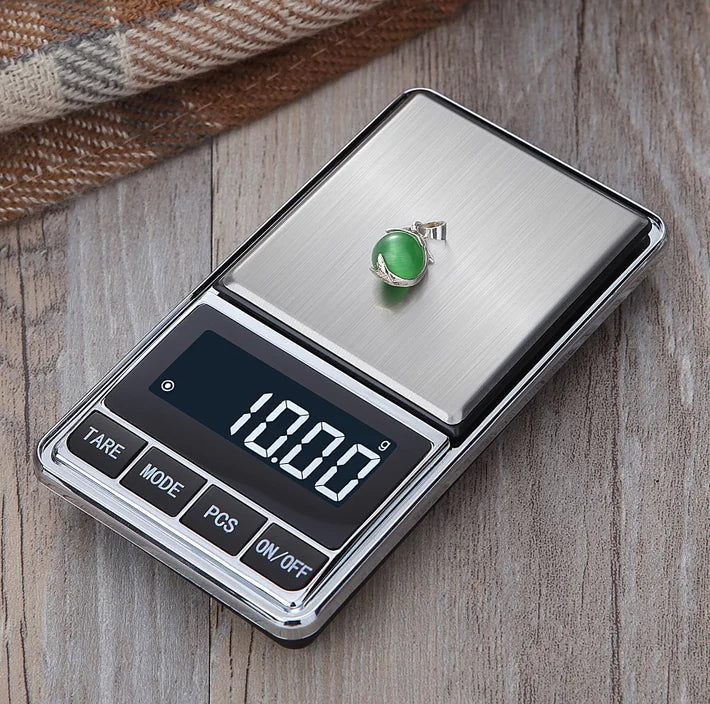 0.01g Precision Pocket Scale Digital Electronic Gold Jewelry Carat Diamond Balance Mini Mg Scales Portable Weighing