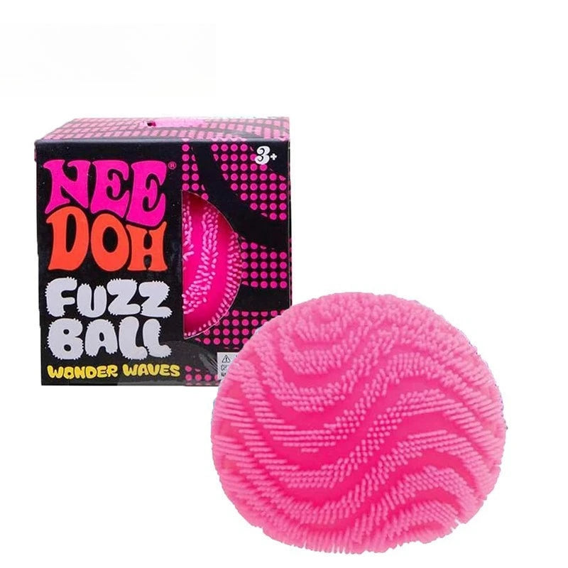 NeeDoh Jellyfish & Cube Squish Stress Relief Sensory Toy, Soft Gel Squeeze Toy for Kids and Adults