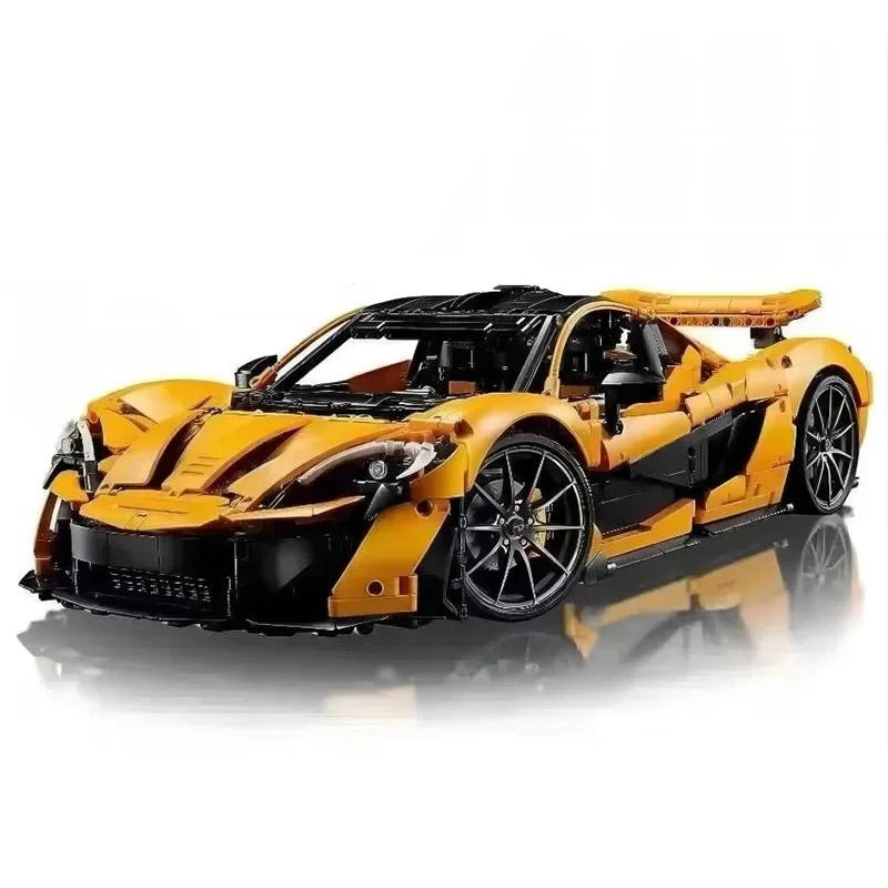 2026 POP 3893pcs Technical 42172 P1 Super Racing Car Building Blocks 1:8 Model Super Sports Cars Bricks Toys for Boys Gifts