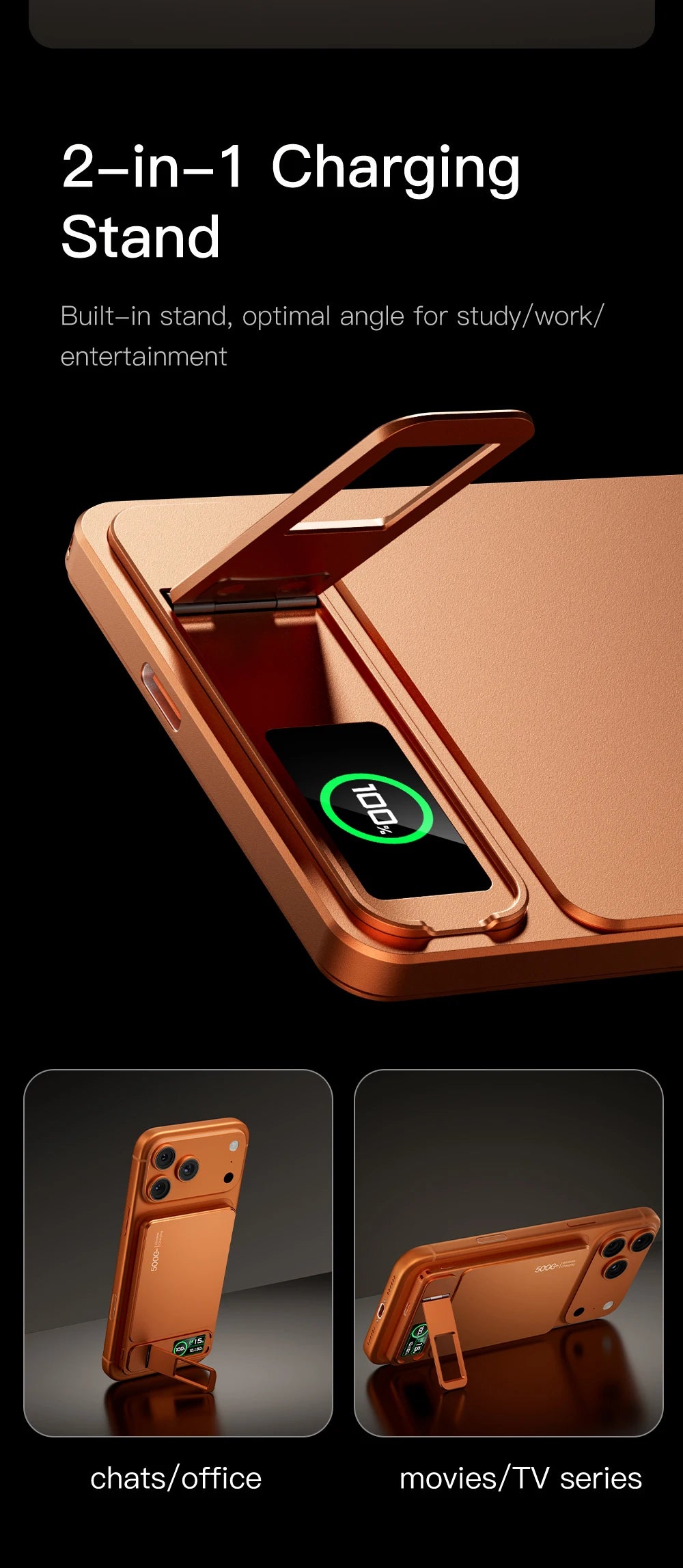 CCC 10000mAh Slim Original Power Bank For MagSafe,Magnetic Wireless 20W Fast Charging Portable Battery For iPhone 12-17 iWatch