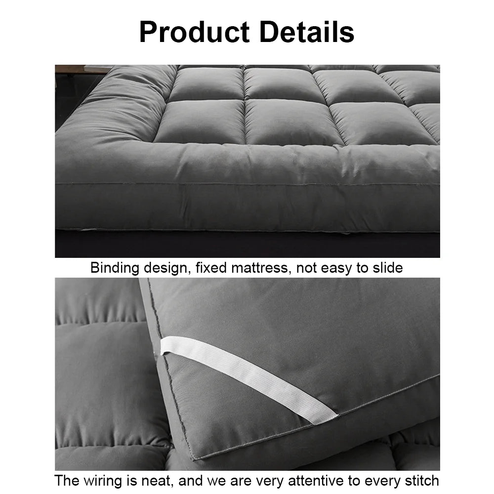 HOTEL QUALITY MATTRESS TOPPER 4INCH / 10CM THICK TOPPERS SINGLE DOUBLE KING ALL SIZE