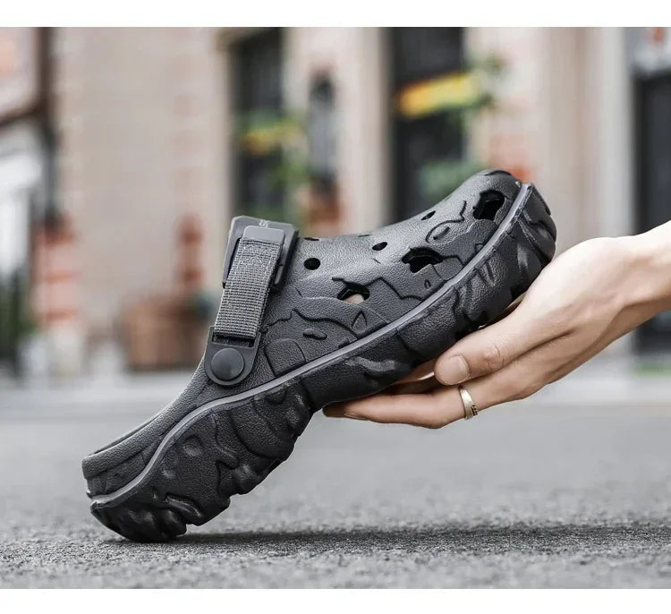 Factory Cheap EVA Men's Clogs Shoes Lightweight Wholesale Plastic Clog Men Beach Working Sandals with Men Clogs&Mules Big Size47