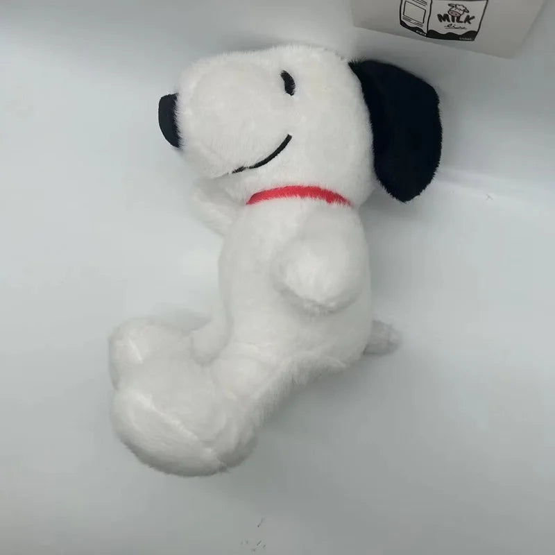 NEW 30cm 5pcs Cartoon Cute Snoopy Plush Toy Pillow Sofa Back Plush Doll Gifts For Children