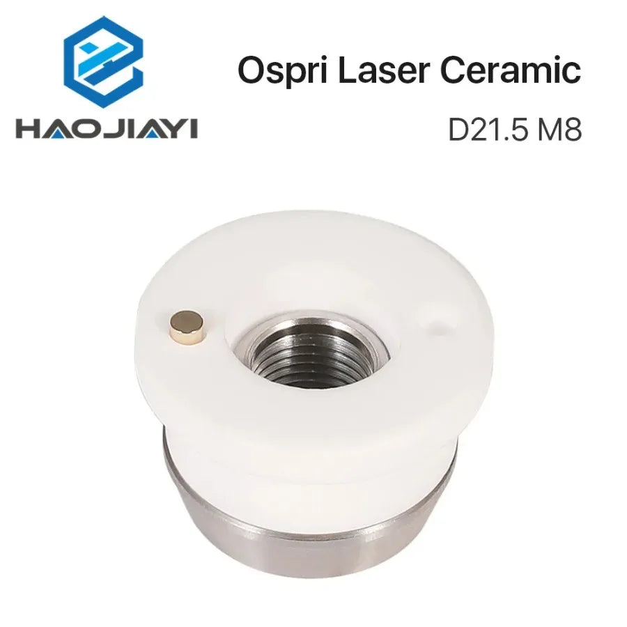 D21.5 M8 Laser Ceramic Nozzle Holder Bodor 3D Laser Head Sensor Part for 1064nm Cutting Machine