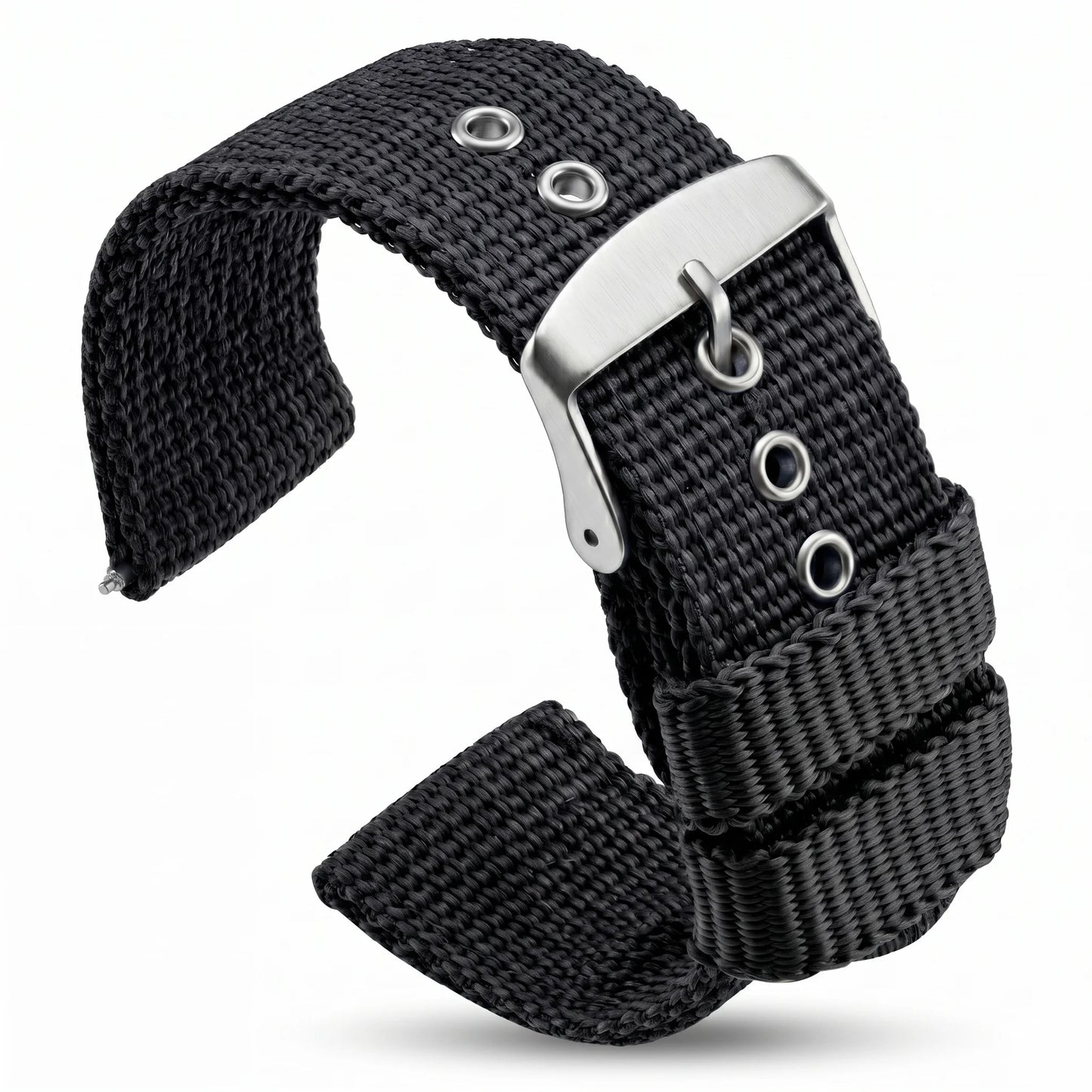 18 20 22 24mm Universal Nylon Watchband Sport Canvas Strap 4 Colors Replacement Bracelet Men Women Accessories