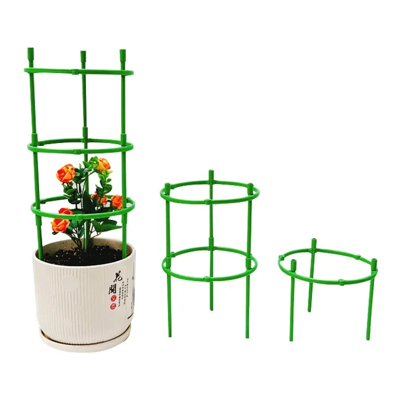 Green Plant Support Pile Frame Greenhouse Arrangement Semicircle Fixed Rod Indoor Flower Plants Vine Climbing Bracket Hock Pen
