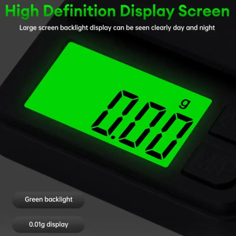 For Digital Weighing, Food and Jewelry, Kitchen Scale, High-precision Small Electronic Scale Precision Scale with Backlit LCD
