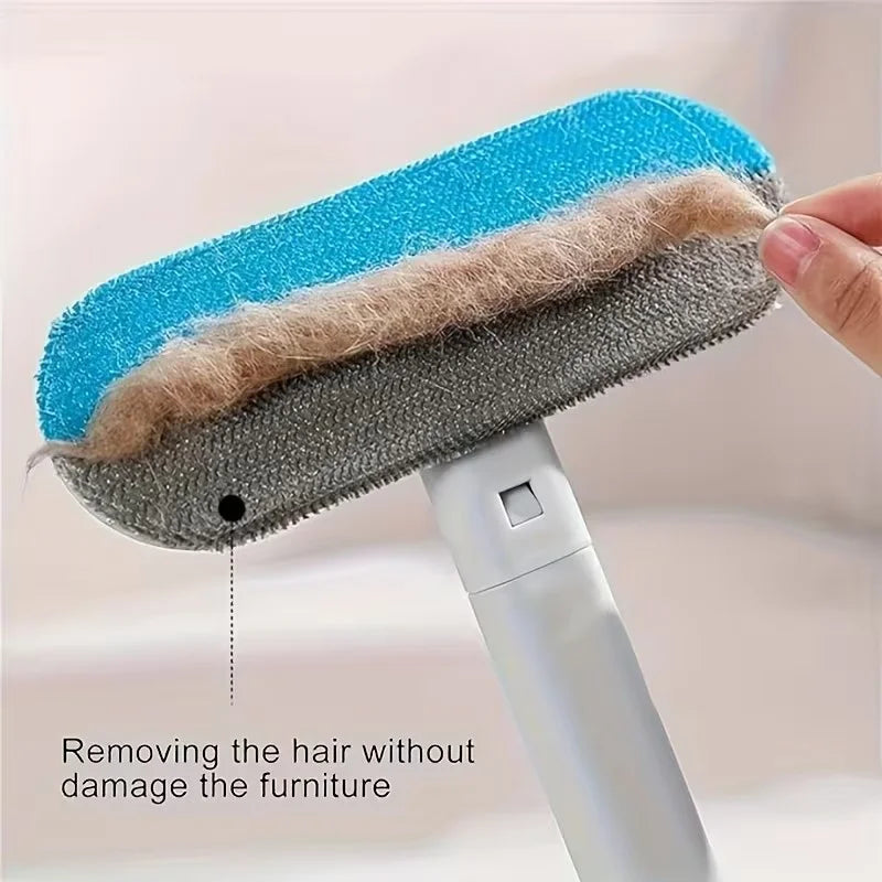 Pet Furniture Hair Remover,Suitable For Sofas,Carpets,Clothes, Bedding,Reusable And Washable Multifunctional Cleaning Brush ﻿