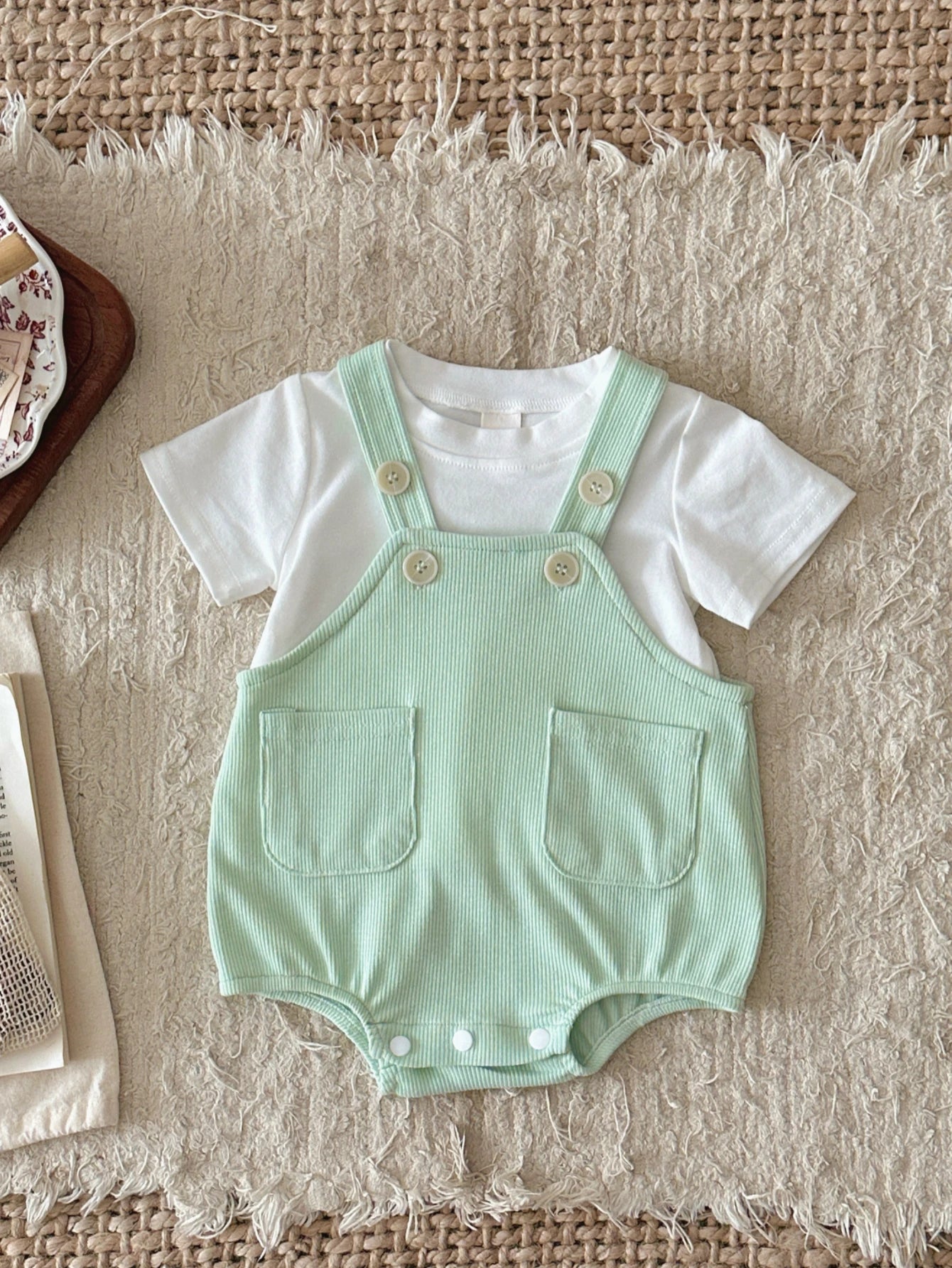 Baby Summer Bodysuits Clothes  Cotton Short Sleeves Newborn Baby Girl Boy Clothing Cute Jumpsuit Infant Outfits