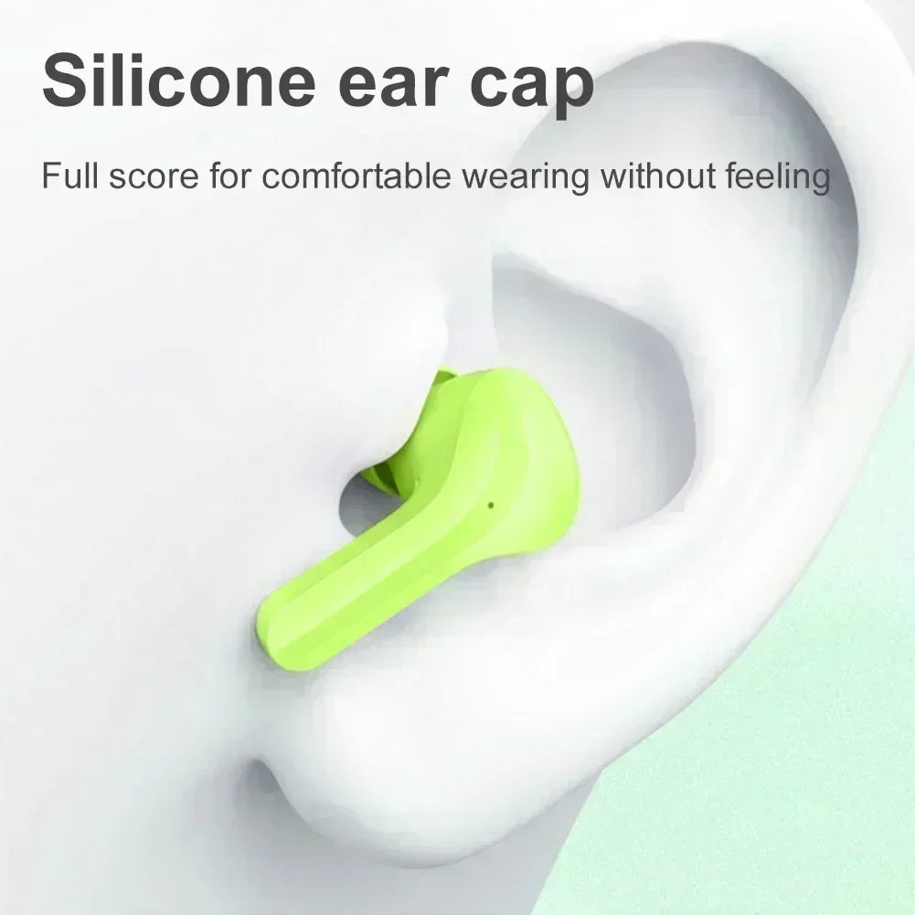 T2 Wireless Mini Earbuds LED Power Digital Display TWS Wireless Headset Stereo Bluetooth Headphones 5.3
