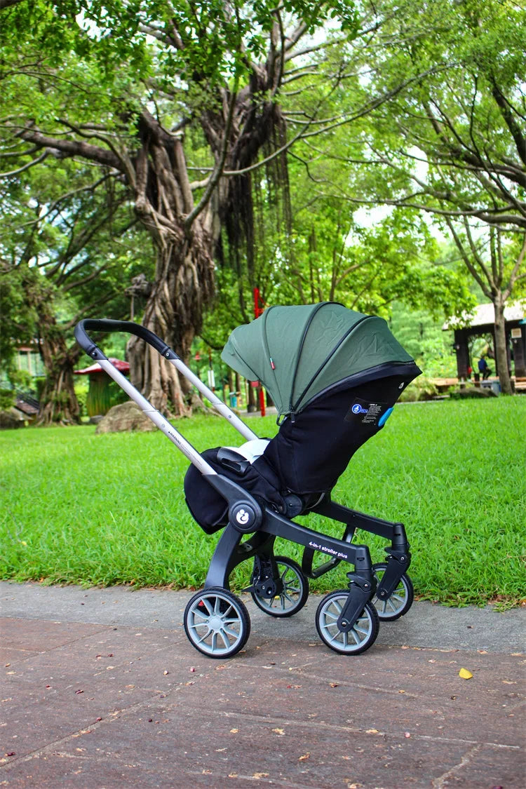 EU STOCK Foldable Lightweight baby stroller Multifunctional Four Wheels poussette bebe 3 en 1 Portable baby wagon