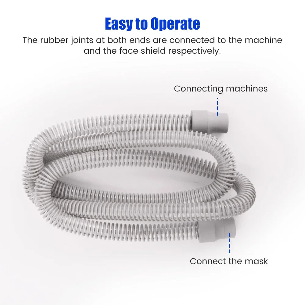 Cpap Hose and CPAP Hose Tube Hook & Hose Brush Keep Cpap Supplies Set Clean Tidy - Tube Holder Tube Flexible Cleaner Brush