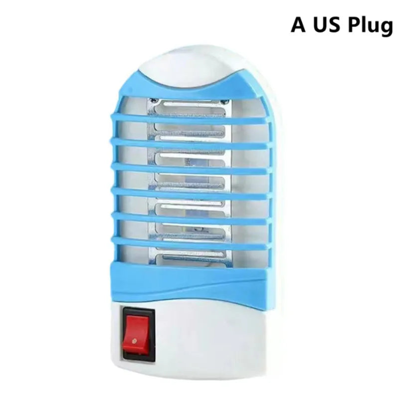 LED Socket Mosquito Killer Lamp US/EU Plug Electric Mosquito Fly Bug Insect Trap Killer Night Lamp Summer Mosquito Light Lamp