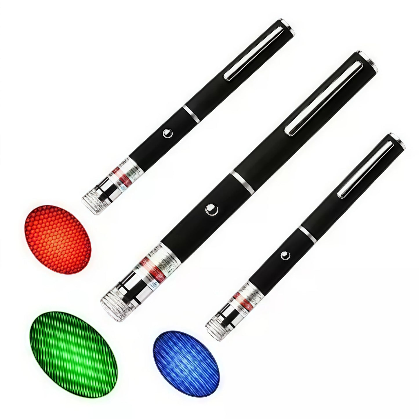 (Do not provide batteries) Green Red Laser Pointer Teaching Tool Pet Automatic Cat Toys Laser Focus Lazer Pen Combination