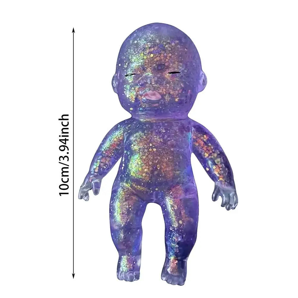 Vivid Sugar Baby Squeeze Toy Squishy Baby Slow Stress Ball Rebound Decompression Toy For Adult Kid Relieve Stress Home Decor