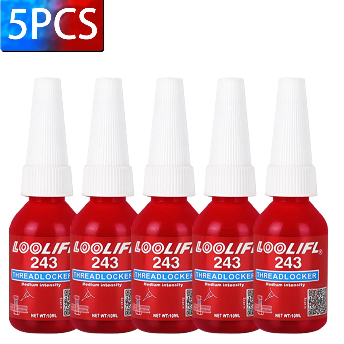 243 271 50ml Threadlocker Anaerobic Glues Anti Loose Screw Glues Fastening Quickly Cured Thread Locking Agent Sealant for Screws