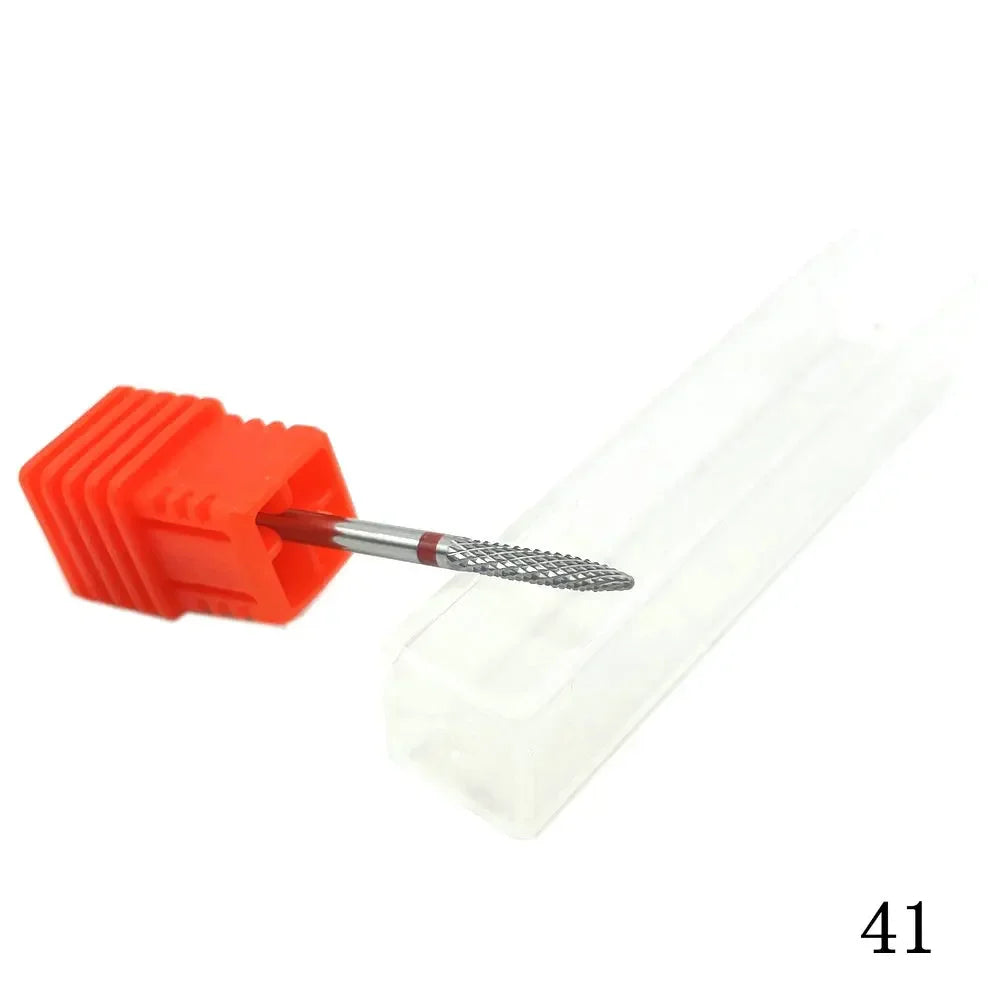 41 Style Choice Tungsten Carbide Nail Drill Bits Machine Nail Cutter Nail File Manicure Carbide Nail Drill Bit&Dental Burs