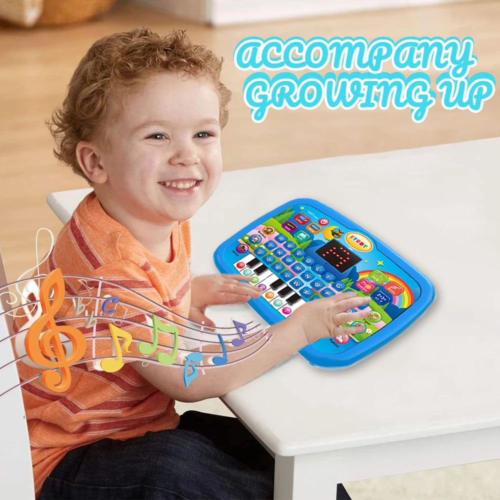Multi functional early childhood education machine toys, letters, numbers, and music, gifts for boys and girls (no batteries)