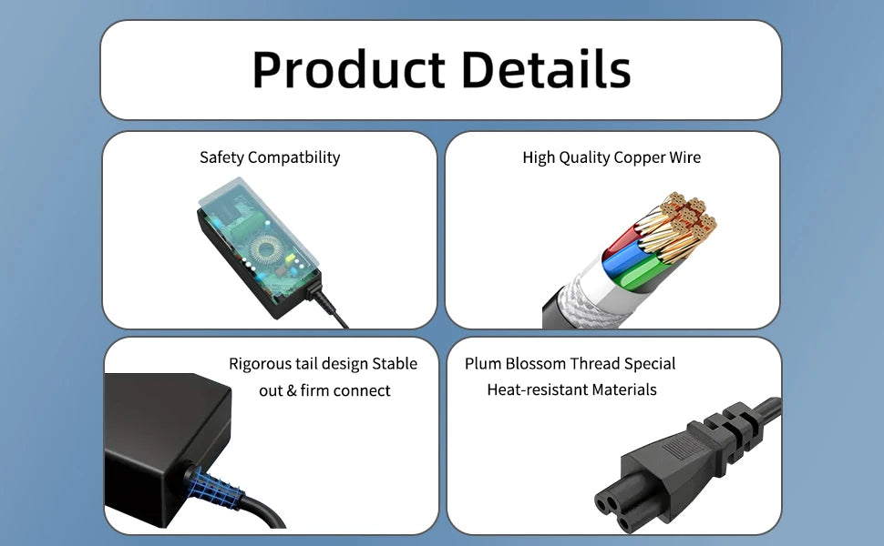 19V 2.37A 45W 3.0*1.1mm AC Laptop Adapter Charger for Acer Aspire S7 S7-392/391 V3-371 A13-045N2A PA-1450-26 ES1-512-P84G