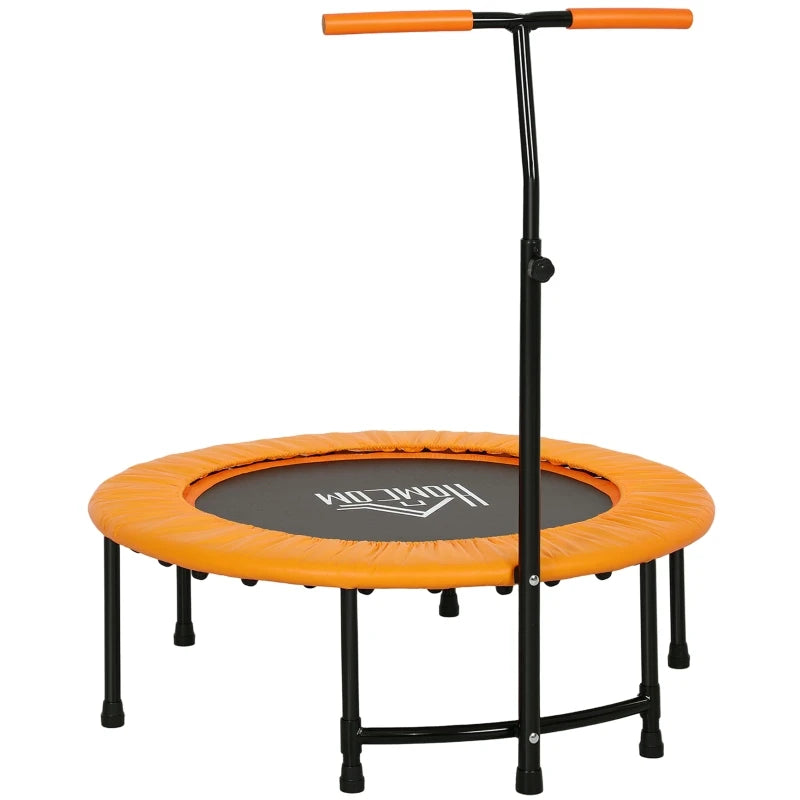 PINGGO 40" Fitness Trampoline with Adjustable Handle, Rebounder Trampoline,Mini Jumper for Indoor Exercise Workout, For AdultS