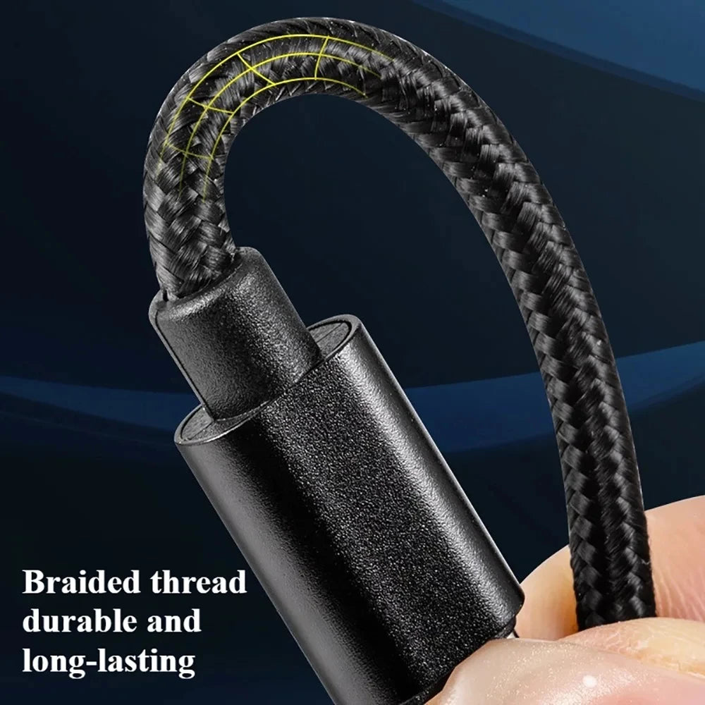 60W Quick Charger Type C To Type C 1M 2M 3M Cables PD Fast Charger Data Cable for iphone 15 16 17 pro max xiaomi Sunsung huawei