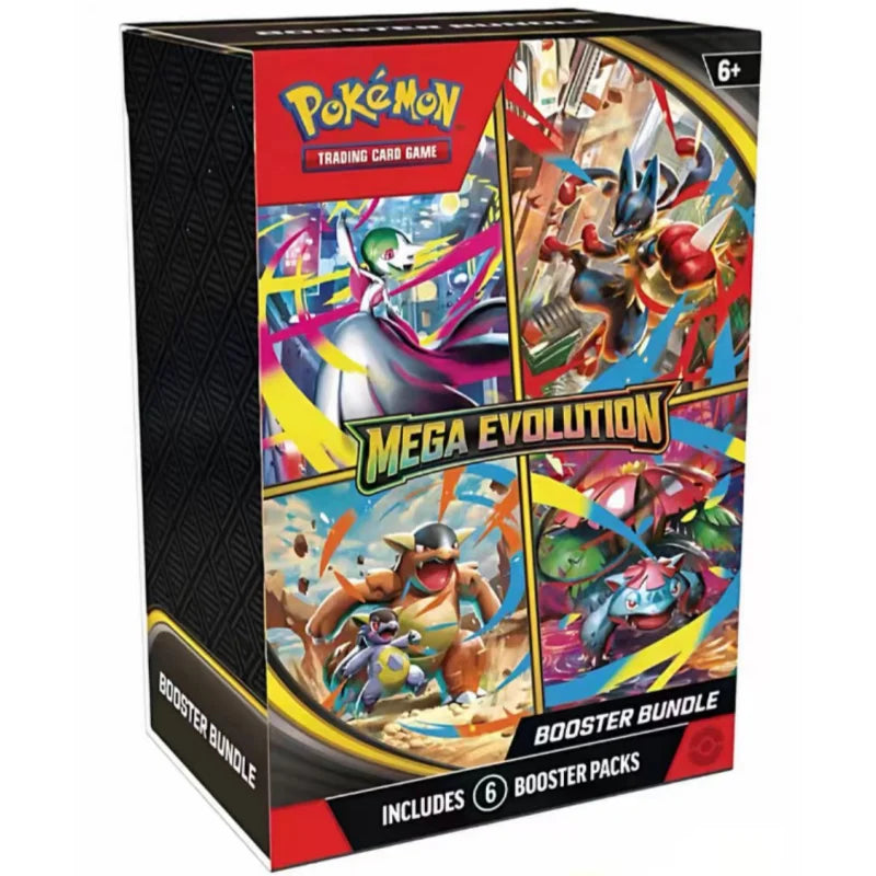 Pokemon PTCG English Mega Phantasmal Flames Scarlet Violet 151 Booster Bundle Version ME02 Trainer Box Collected Trading Cards
