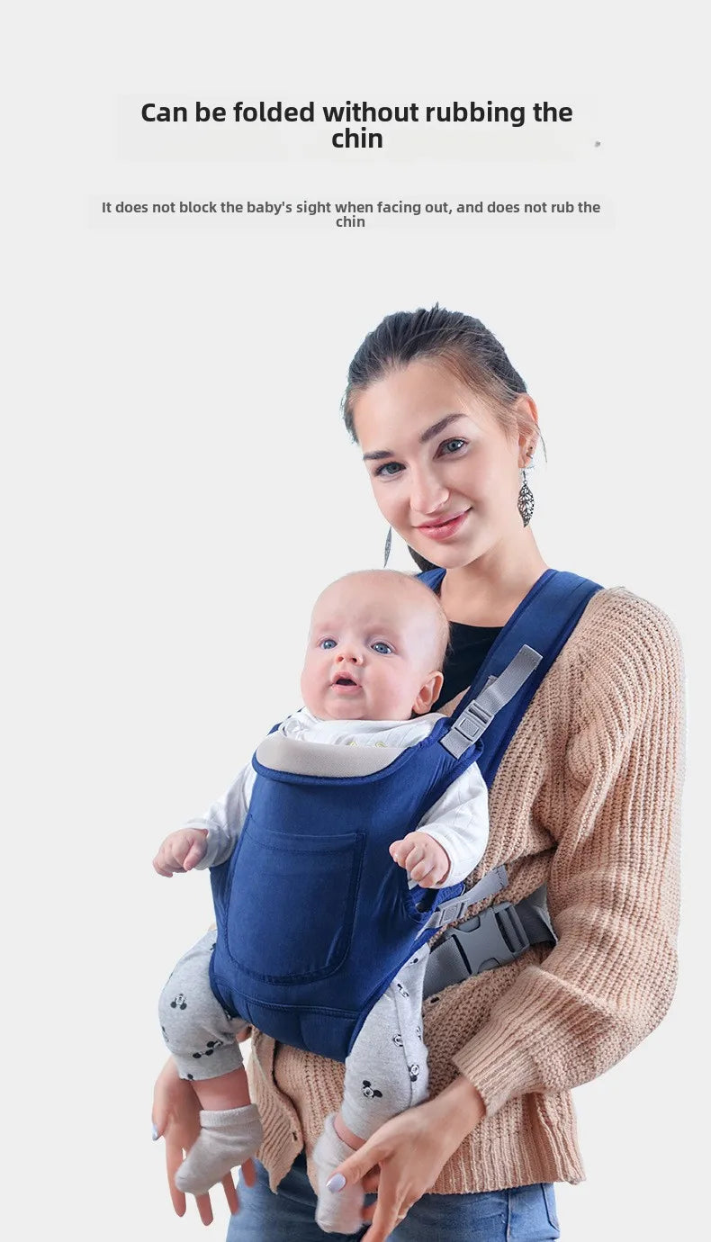 Baby Going Out Safety Carrier Sling Multifunctional Shoulder Baby Carrier Four Methods Front and Back Versatile for All Seasons