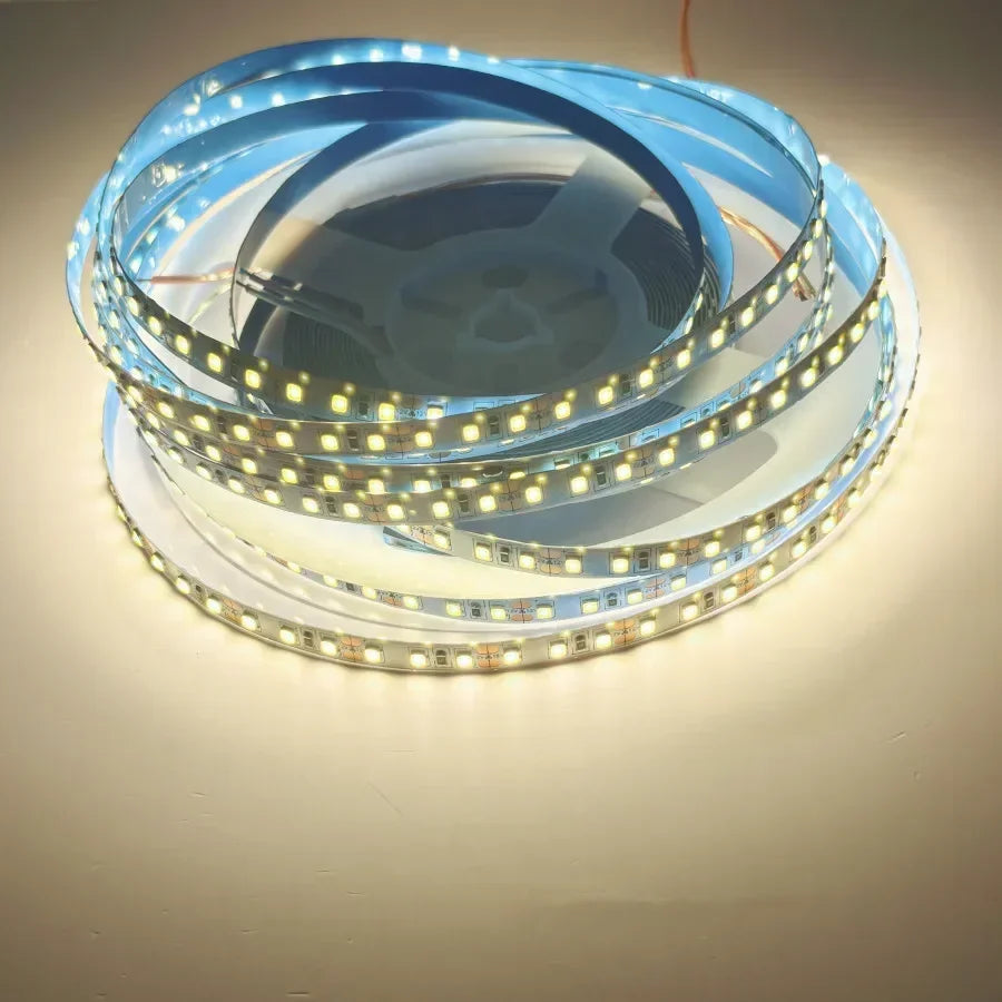 120LEDs/m DC12V 24V Home Lamp Strip 2835 LED Strip Decor Red Ice Blue Green Yellow Pink Flexible And Cuttable 2835 Soft Lamp Bar