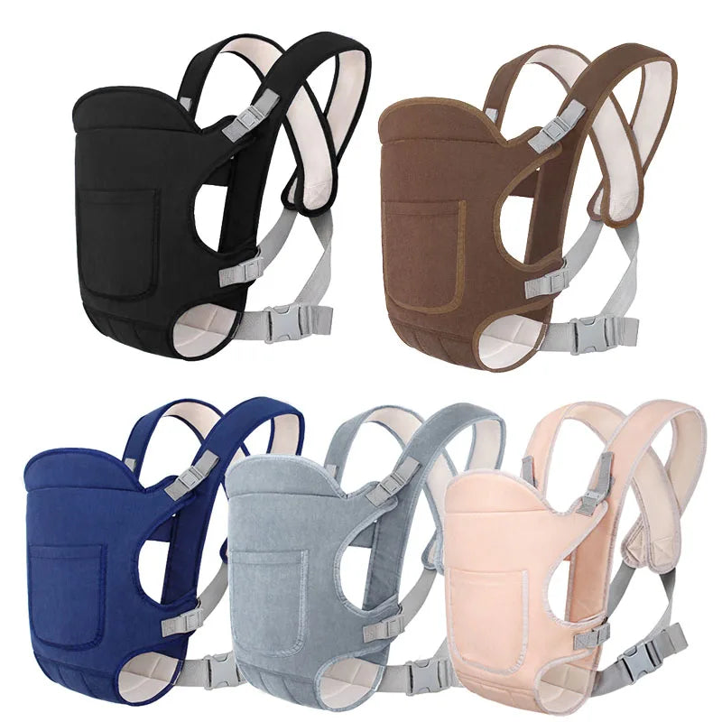 Baby Going Out Safety Carrier Sling Multifunctional Shoulder Baby Carrier Four Methods Front and Back Versatile for All Seasons