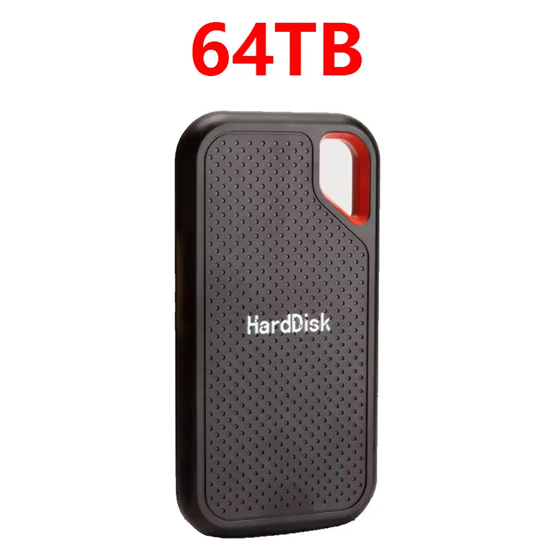 Slim Portable External SSD 128TB Hard Disk High Speed 4TB for Notebook Computer Reliable Storage Devices in 1TB and 16TB Sizes