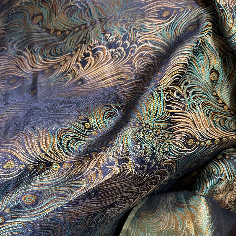 CHINESE BROCADE FABRIC  75cm*100cm