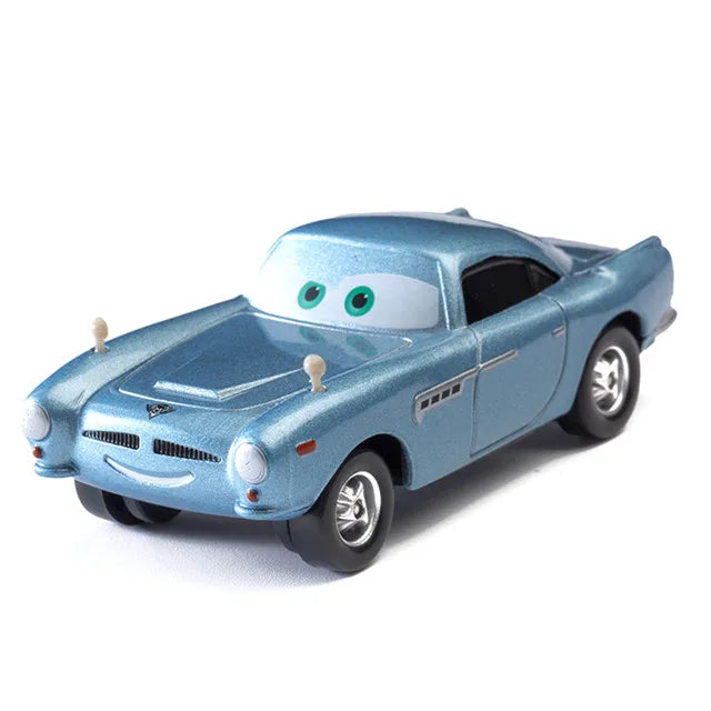 Cars toy Pixar Cars Toy Lightning McQueen Jackson Storm Mater Sally Sheriff 1:55 Diecast Model Car Toy Children Birthday Gift