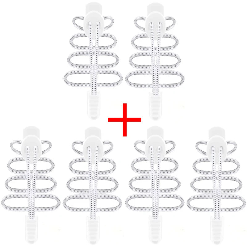 1Pair/3Pair Round Elastic Shoelace No-Tie Shoelaces for Sneakers and Casual Shoes Quick-On Quick-Off Laces
