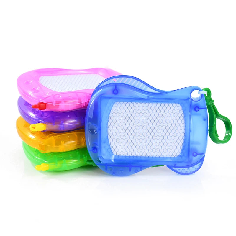 6/12PCS Magnetic Drawing Board Erasable Writing Pad Mini Keychain Kids Birthday Party Favors for guest Pinata Goodie Bag Filler