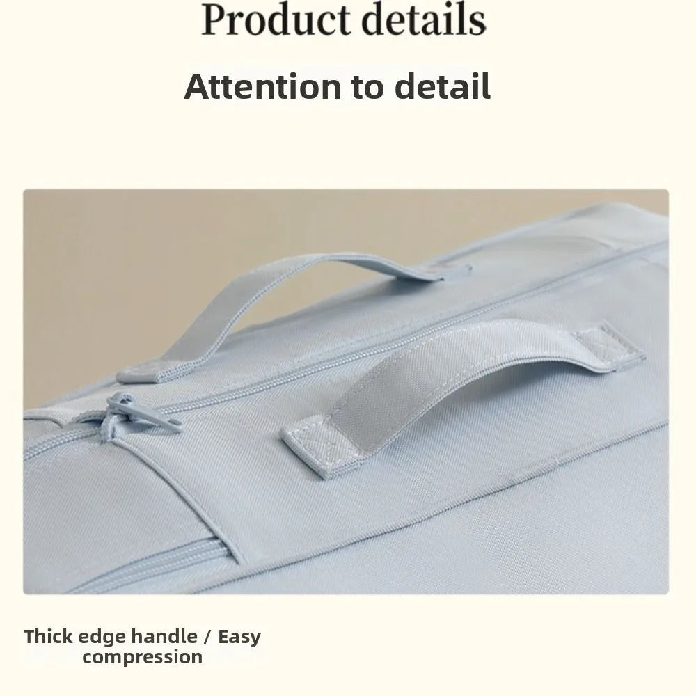 Large Capacity Compression Storage Bags Compression Function Durable Clothes Organizer Reusable Moving Packing Bag For Quilt