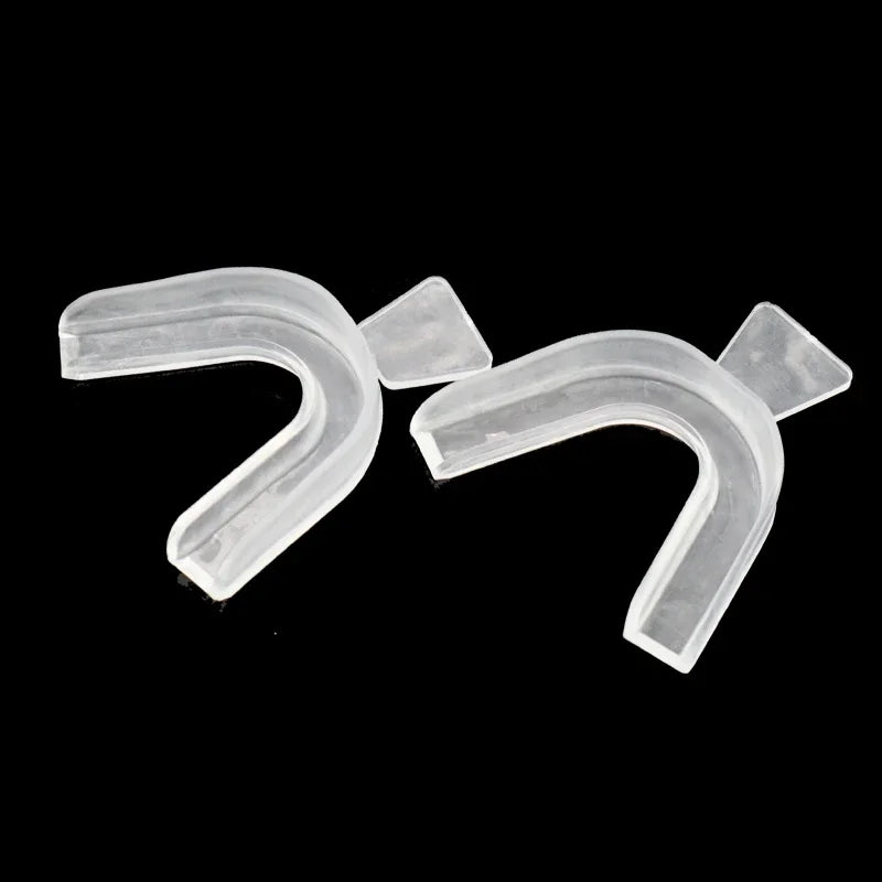 1/2/4PCS Anti Snoring Bruxism Sleeping Mouth Guard Night Guard Gum Shield Mouth Tray Stop Teeth Grinding Sleep Aid Health Care