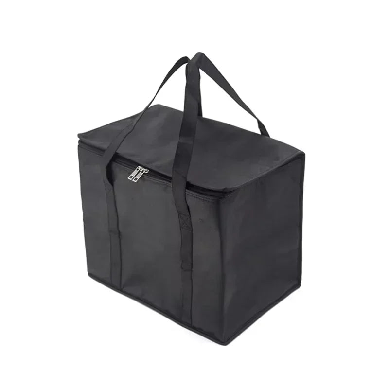 Leakproof Insulated Lunch Cooler Bag - Collapsible, Waterproof Thermal Tote with Ice Pack for Delivery & Outdoors
