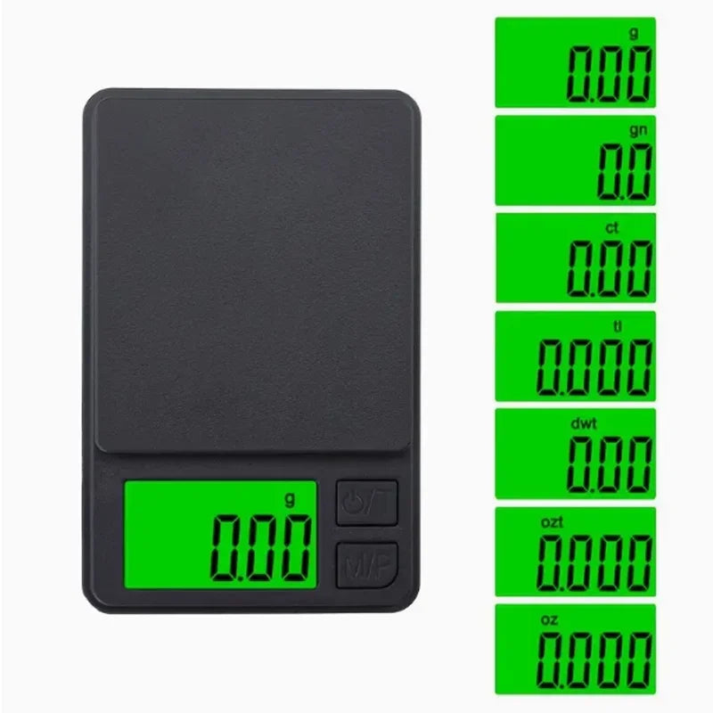 For Digital Weighing, Food and Jewelry, Kitchen Scale, High-precision Small Electronic Scale Precision Scale with Backlit LCD