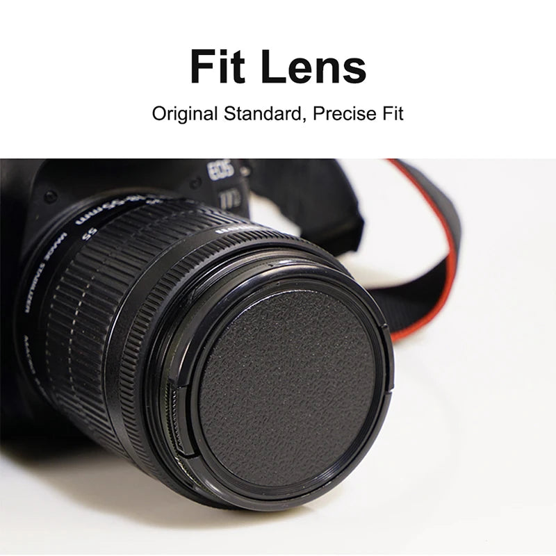 Camera Cap Lens Cap Lens Cover Protector Universal For Canon Nikon Sony Olypums Fuji Samsung 37 39 40.5 43 46 49 52 55 58 62 67