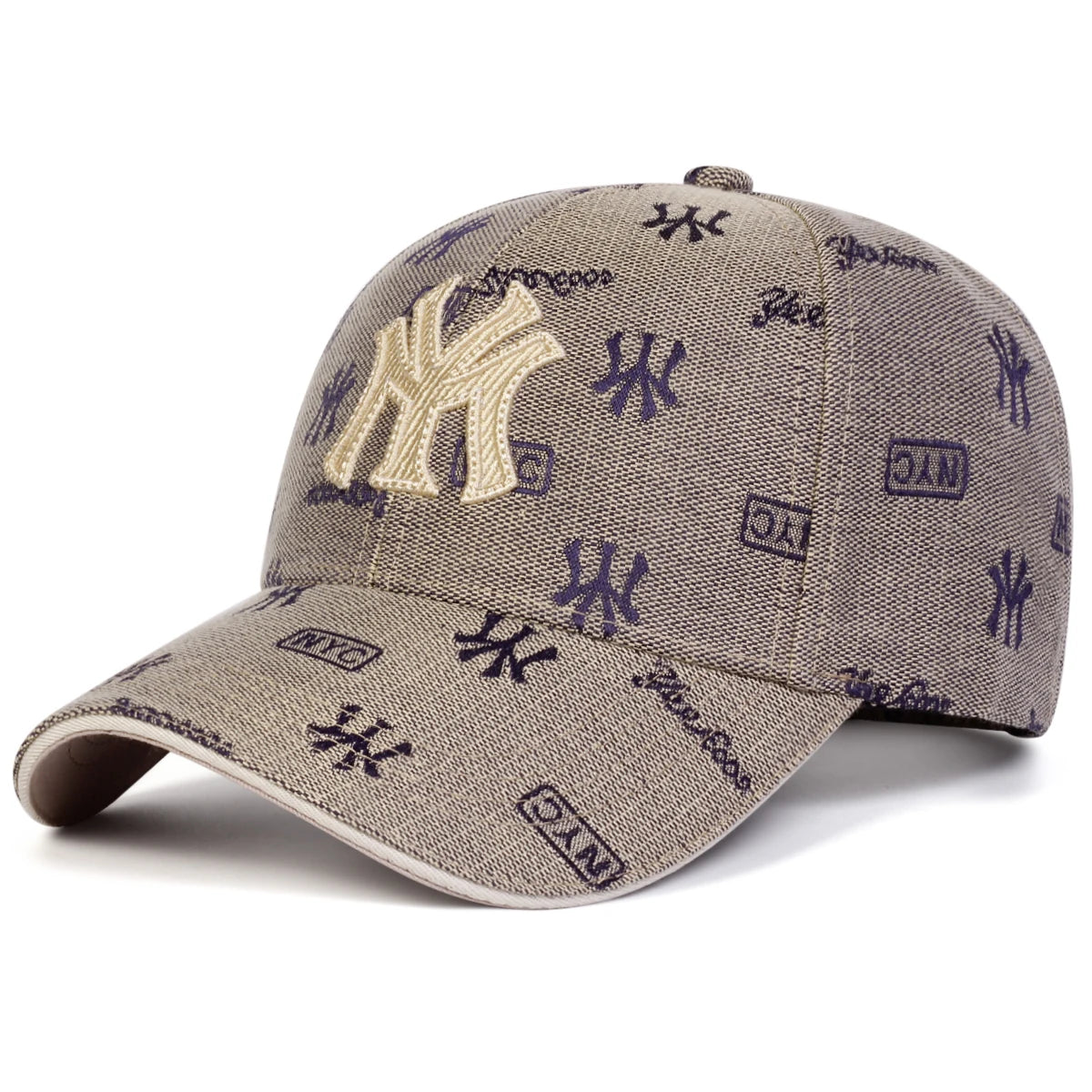 Unisex MY Letter Embroidery Baseball Caps Spring and Autumn Outdoor Adjustable Casual Hats Sunscreen Hat Sports Cap